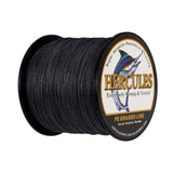 100M 109Yds Black 10lb-300lb HERCULES PE Braided Fishing Line 8 Strands