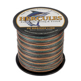 100M 109Yds Camouflage 10lb-300lb HERCULES PE Braided Fishing Line 8 Strands