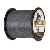300M 328Yds Grey 10lb-300lb HERCULES PE Braided Fishing Line 8 Strands