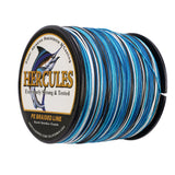 300M 328Yds Camo Blue 10lb-300lb HERCULES PE Braided Fishing Line 8 Strands