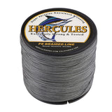 300M 328Yds Grey 10lb-300lb HERCULES PE Braided Fishing Line 8 Strands