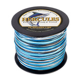 300M 328Yds Camo Blue 10lb-300lb HERCULES PE Braided Fishing Line 8 Strands