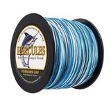 300M 328Yds Camo Blue 10lb-300lb HERCULES PE Braided Fishing Line 8 Strands