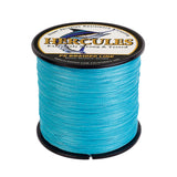 300M 328Yds Blue 6lb-100lb HERCULES PE PE Braided Fishing Line 4 Strands