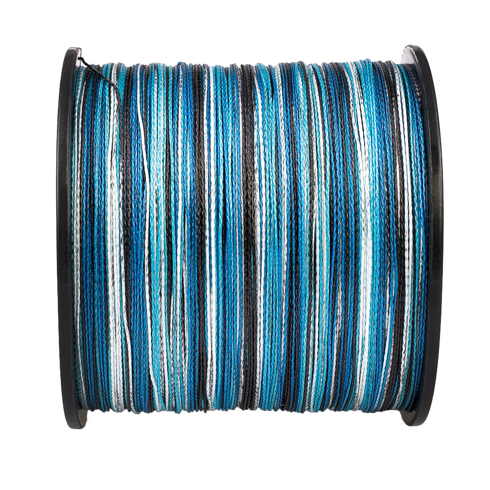 300M 328Yds Camo Blue 6lb-100lb HERCULES PE PE Braided Fishing Line 4 Strands
