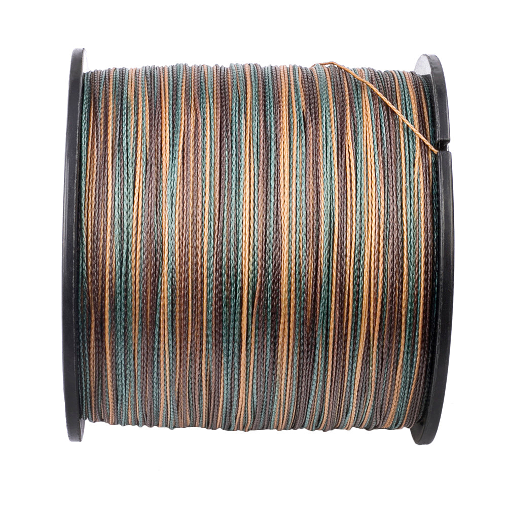 300M 328Yds Camouflage 6lb-100lb HERCULES PE PE Braided Fishing Line 4 Strands