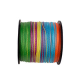 300M 328Yds Multicolor 6lb-100lb HERCULES PE PE Braided Fishing Line 4 Strands