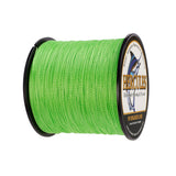 300M 328Yds Fluo Green 6lb-100lb HERCULES PE PE Braided Fishing Line 4 Strands