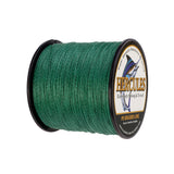 300M 328Yds Grün 6lb-100lb HERCULES PE PE geflochtene Angelschnur 4 Stränge