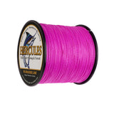 300M 328Yds Pink 6lb-100lb HERCULES PE PE geflochtene Angelschnur 4 Stränge