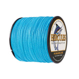 300M 328Yds Blue 6lb-100lb HERCULES PE PE Braided Fishing Line 4 Strands