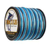 300M 328Yds Camo Blue 10lb-300lb HERCULES PE Braided Fishing Line 8 Strands