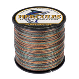 300M 328Yds Camouflage 6lb-100lb HERCULES PE PE Braided Fishing Line 4 Strands