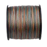 300M 328Yds Camouflage 6lb-100lb HERCULES PE PE Braided Fishing Line 4 Strands