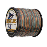 300M 328Yds Camouflage 6lb-100lb HERCULES PE PE Braided Fishing Line 4 Strands