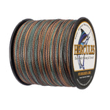 300M 328Yds Camouflage 6lb-100lb HERCULES PE PE Braided Fishing Line 4 Strands