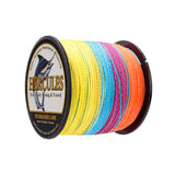 300M 328Yds Multicolor 6lb-100lb HERCULES PE PE Braided Fishing Line 4 Strands