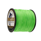 300M 328Yds Fluo Green 6lb-100lb HERCULES PE PE Braided Fishing Line 4 Strands