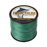 300M 328Yds Grün 6lb-100lb HERCULES PE PE geflochtene Angelschnur 4 Stränge