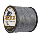 300M 328Yds Grey 10lb-300lb HERCULES PE Braided Fishing Line 8 Strands