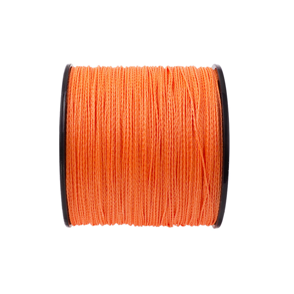 300M 328Yds Orange 6lb-100lb HERCULES PE PE geflochtene Angelschnur 4 Stränge