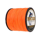 300M 328Yds Orange 6lb-100lb HERCULES PE PE geflochtene Angelschnur 4 Stränge