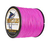 300M 328Yds Pink 10lb-300lb HERCULES PE Braided Fishing Line 8 Strands