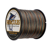 500M 547Yds Camouflage 10lb-300lb HERCULES PE Braided Fishing Line 8 Strands