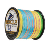 500M 547Yds Multicolor 10lb-300lb HERCULES PE Braided Fishing Line 8 Strands