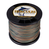 500M 547Yds Camouflage 10lb-300lb HERCULES PE Braided Fishing Line 8 Strands