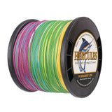 500M 547Yds Multicolor 10lb-300lb HERCULES PE Braided Fishing Line 8 Strands
