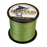 500M 547Yds Army Green 6lb-100lb HERCULES PE geflochtene Angelschnur 4 Stränge