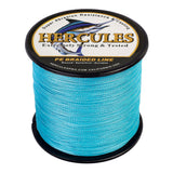 500M 547Yds Blue 6lb-100lb HERCULES PE Braided Fishing Line 4 Strands