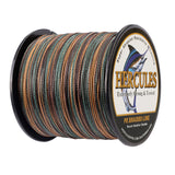 500M 547Yds Camouflage 6lb-100lb HERCULES PE Braided Fishing Line 4 Strands