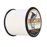 500M 547Yds White 6lb-100lb HERCULES PE Braided Fishing Line 4 Strands