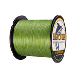 500M 547Yds Army Green 6lb-100lb HERCULES PE geflochtene Angelschnur 4 Stränge