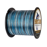 500M 547Yds Camo Blue 6lb-100lb HERCULES PE geflochtene Angelschnur 4 Stränge