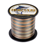 500M 547Yds Camouflage 6lb-100lb HERCULES PE Braided Fishing Line 4 Strands