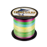 500M 547Yds Mehrfarbig 6lb-100lb HERCULES PE geflochtene Angelschnur 4 Stränge