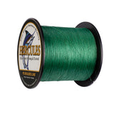 500M 547Yds Green 6lb-100lb HERCULES PE Braided Fishing Line 4 Strands