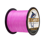 500M 547Yds Pink 6lb-100lb HERCULES PE Braided Fishing Line 4 Strands