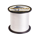 500M 547Yds White 6lb-100lb HERCULES PE Braided Fishing Line 4 Strands