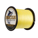 500M 547Yds Yellow 6lb-100lb HERCULES PE Braided Fishing Line 4 Strands