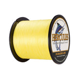 500M 547Yds Yellow 6lb-100lb HERCULES PE Braided Fishing Line 4 Strands
