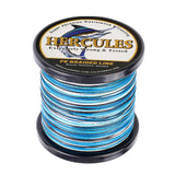 500M 547Yds Camo Blue 6lb-100lb HERCULES PE geflochtene Angelschnur 4 Stränge