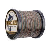 500M 547Yds Camouflage 6lb-100lb HERCULES PE Braided Fishing Line 4 Strands