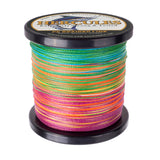 500M 547Yds Mehrfarbig 6lb-100lb HERCULES PE geflochtene Angelschnur 4 Stränge
