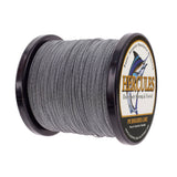 500M 547Yds Grey 6lb-100lb HERCULES PE Braided Fishing Line 4 Strands