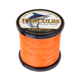 500M 547Yds Orange 6lb-100lb HERCULES PE geflochtene Angelschnur 4 Stränge