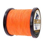 500M 547Yds Orange 6lb-100lb HERCULES PE geflochtene Angelschnur 4 Stränge